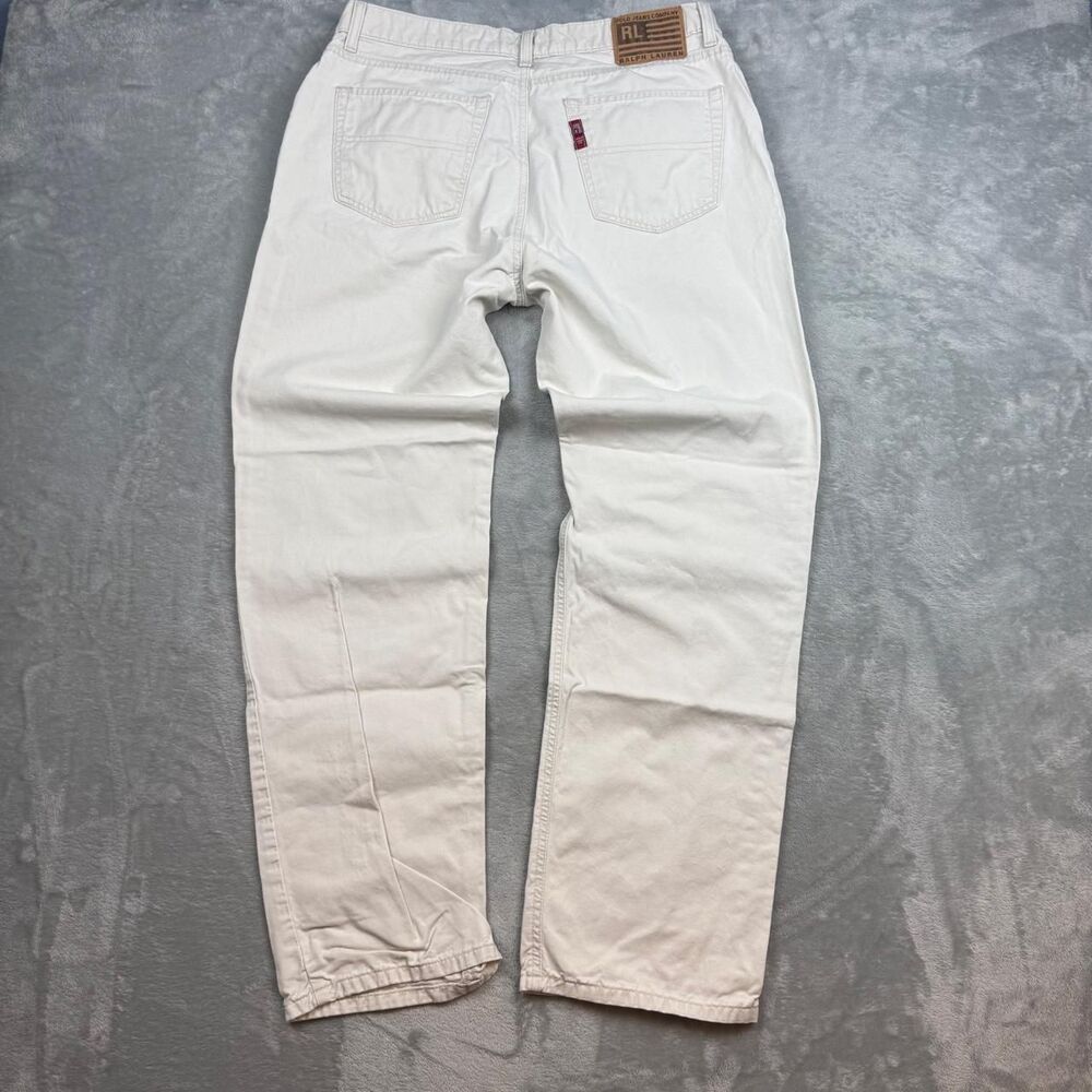 Polo-ralph-lauren Men's White and Cream Jeans
